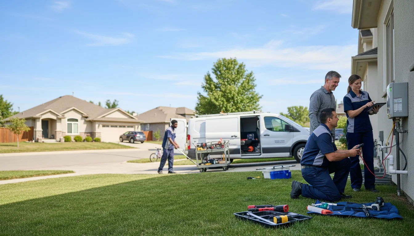 Tankless water heater service in Loyall, KY
